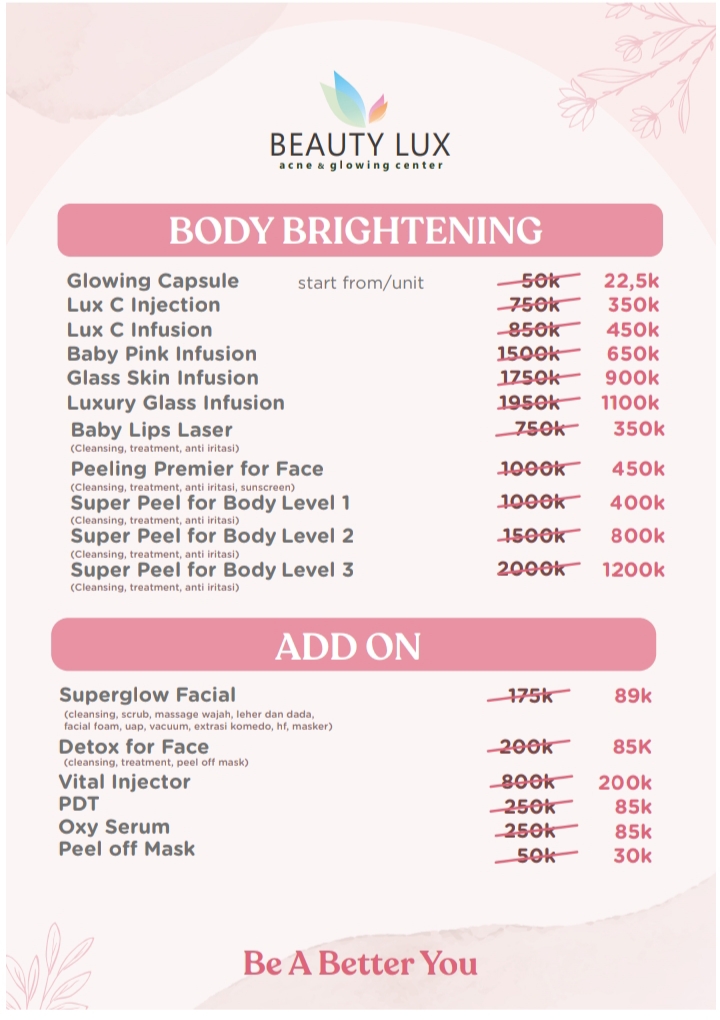 Kulit Cerah, Hati Bahagia di Cilacap: Beauty Lux Skin Care Solusi Terbaik